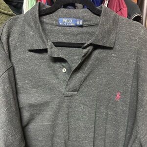 Polo by Ralph Lauren Gray Polo Short Sleeve Shirt